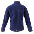 Navy - Back - Aubrion Womens-Ladies Core Half Zip Fleece Top