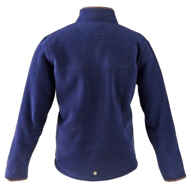 Navy - Back - Aubrion Womens-Ladies Core Half Zip Fleece Top