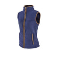 Navy - Side - Aubrion Womens-Ladies Core Fleece Gilet