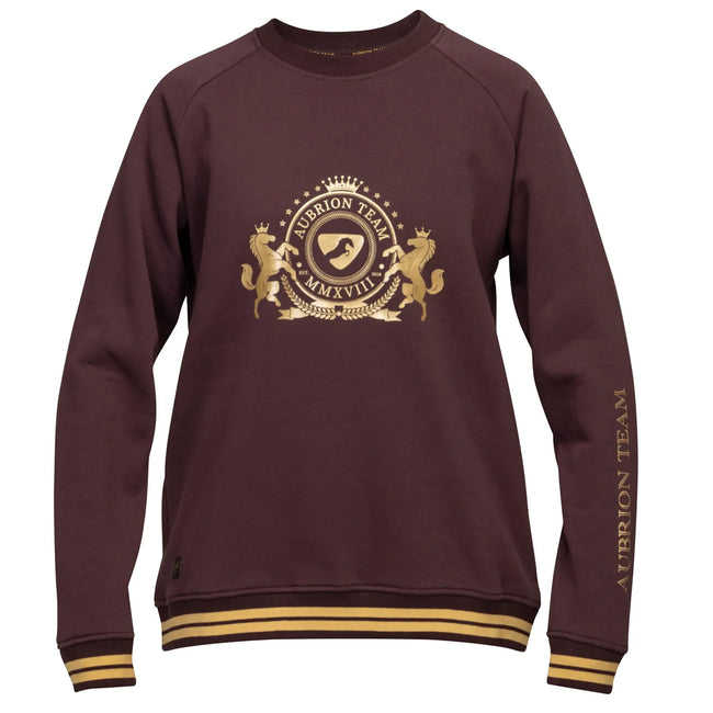 Umber - Front - Aubrion Childrens-Kids Team Sweatshirt