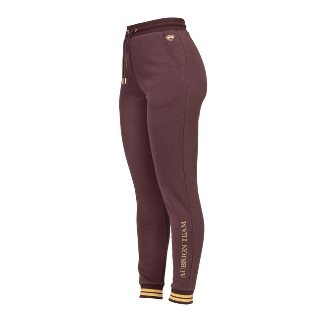 Umber - Front - Aubrion Womens-Ladies Team Jogging Bottoms