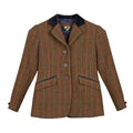 Rust - Front - Aubrion Womens-Ladies Saratoga Show Jumping Jacket