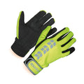 Yellow-Black - Front - Equi-Flector Riding Gloves