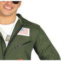 Green - Lifestyle - Fiestas Guirca Mens Fighter Pilot Costume