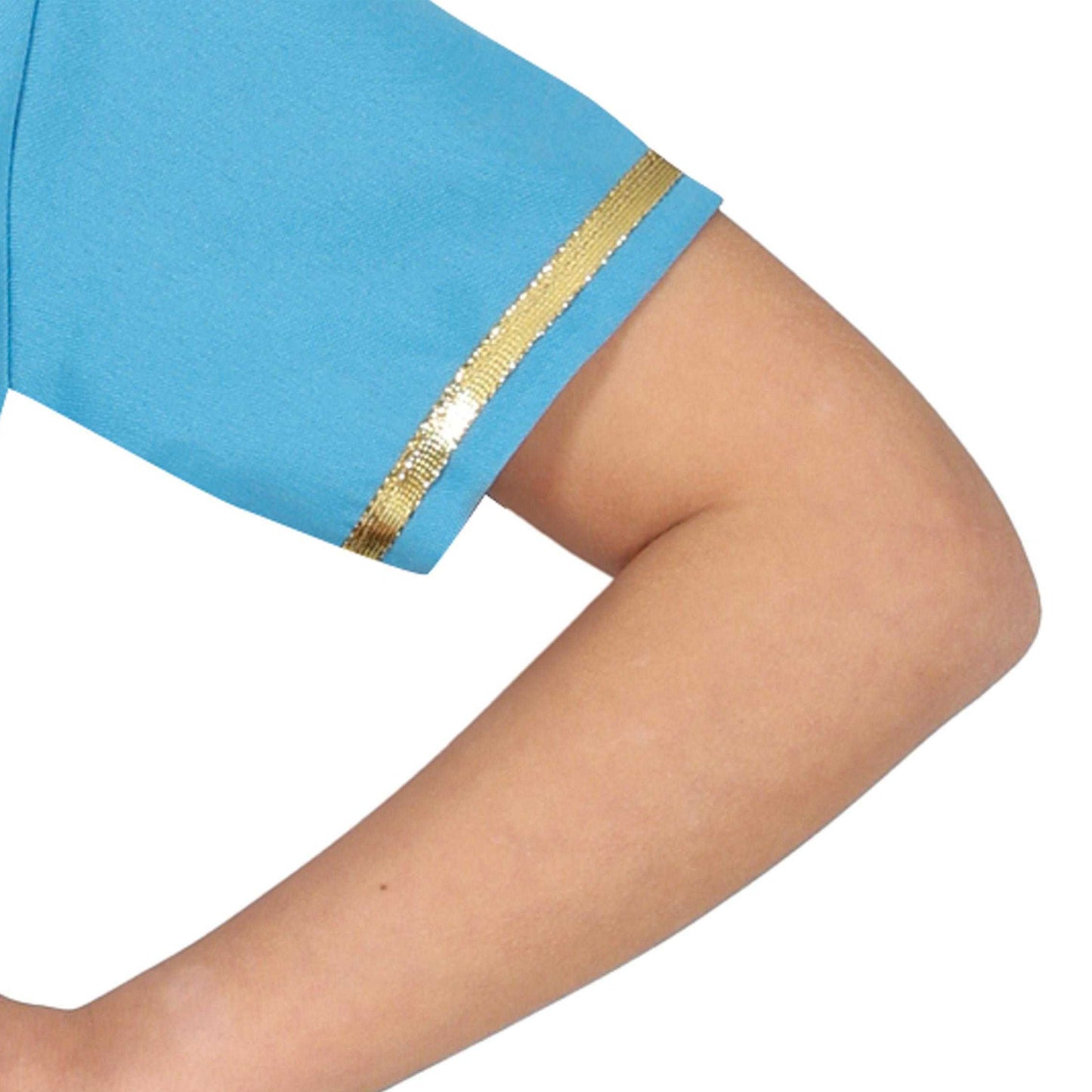 Blue-Black - Pack Shot - Fiestas Guirca Girls Police Costume Set