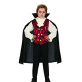 Black-Red - Front - Fiestas Guirca Boys Classic Vampire Costume Set