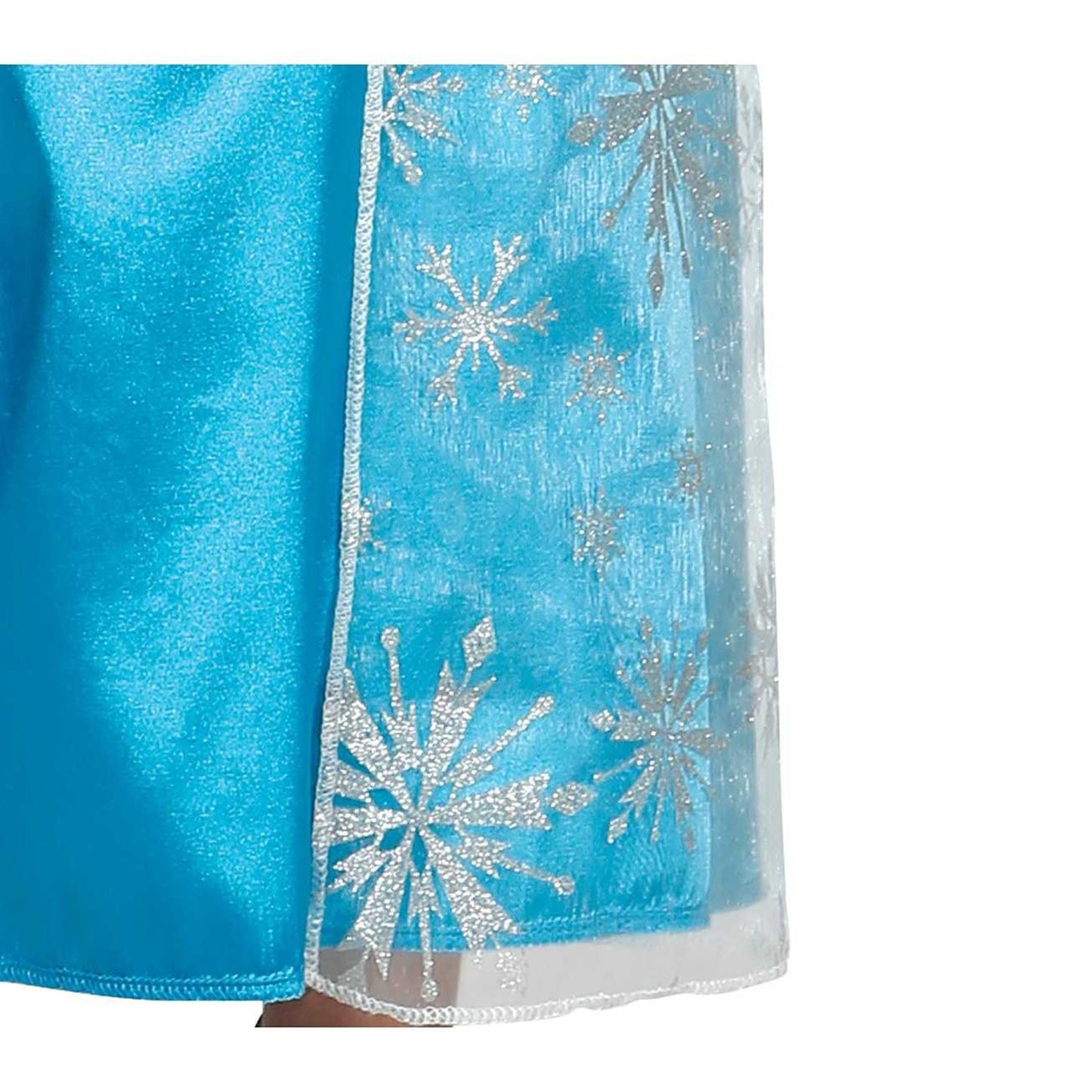 Blue - Side - Fiestas Guirca Girls Ice Princess Costume Set
