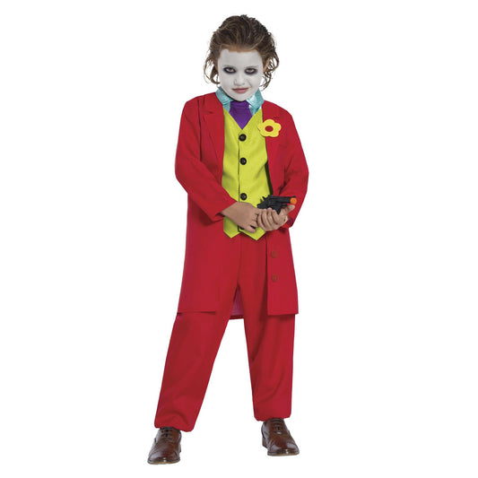 Red - Front - Fiestas Guirca Childrens-Kids Mr Smile Costume