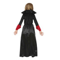 Black-Burgundy - Back - Fiestas Guirca Girls Vampiress Costume