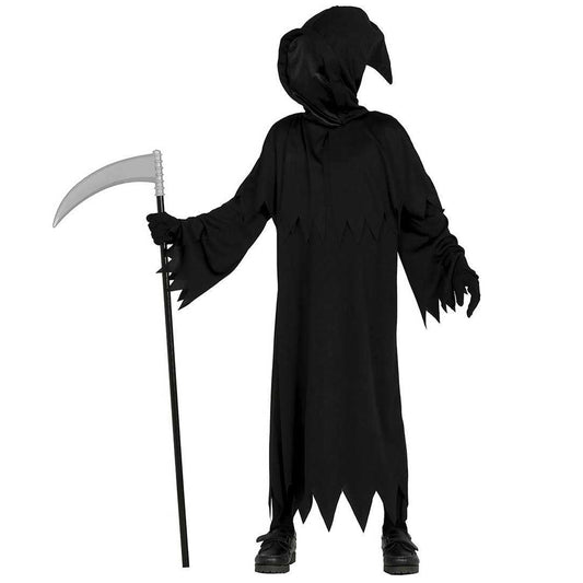 Black - Front - Fiestas Guirca Childrens-Kids Death Grim Reaper Costume Set