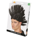 Black - Back - Fiestas Guirca Mens Punk Wig