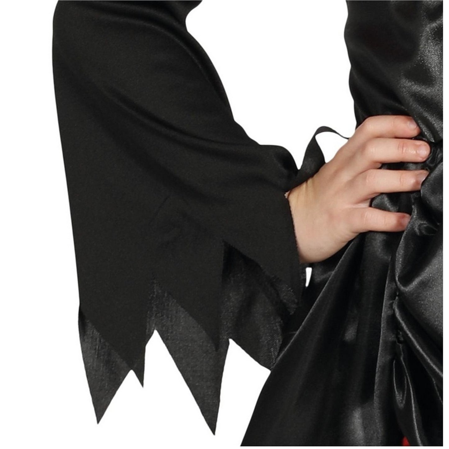 Black-Red - Side - Fiestas Guirca Girls Vampiress Costume