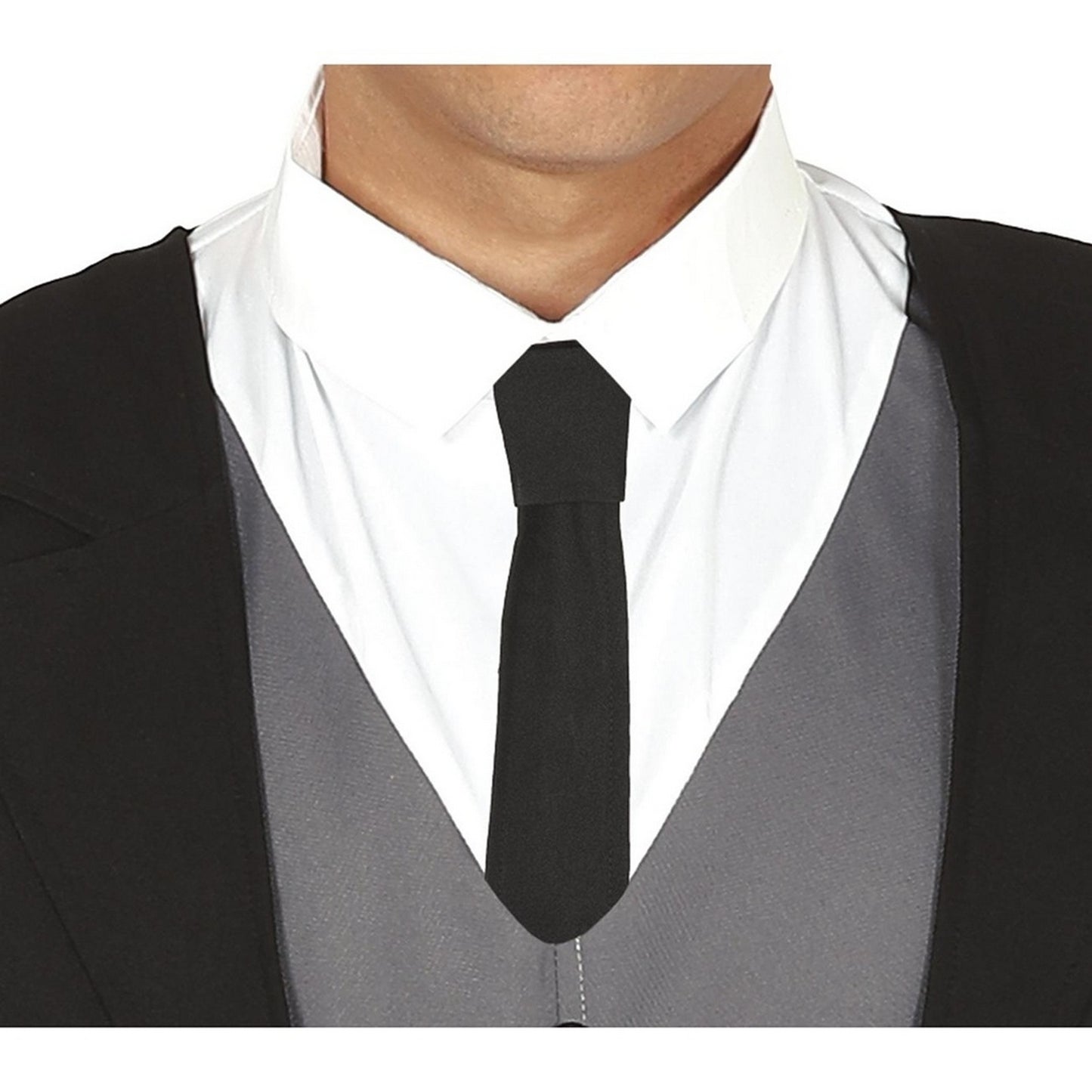Black-Grey - Lifestyle - Fiestas Guirca Mens English Gangster Costume Set