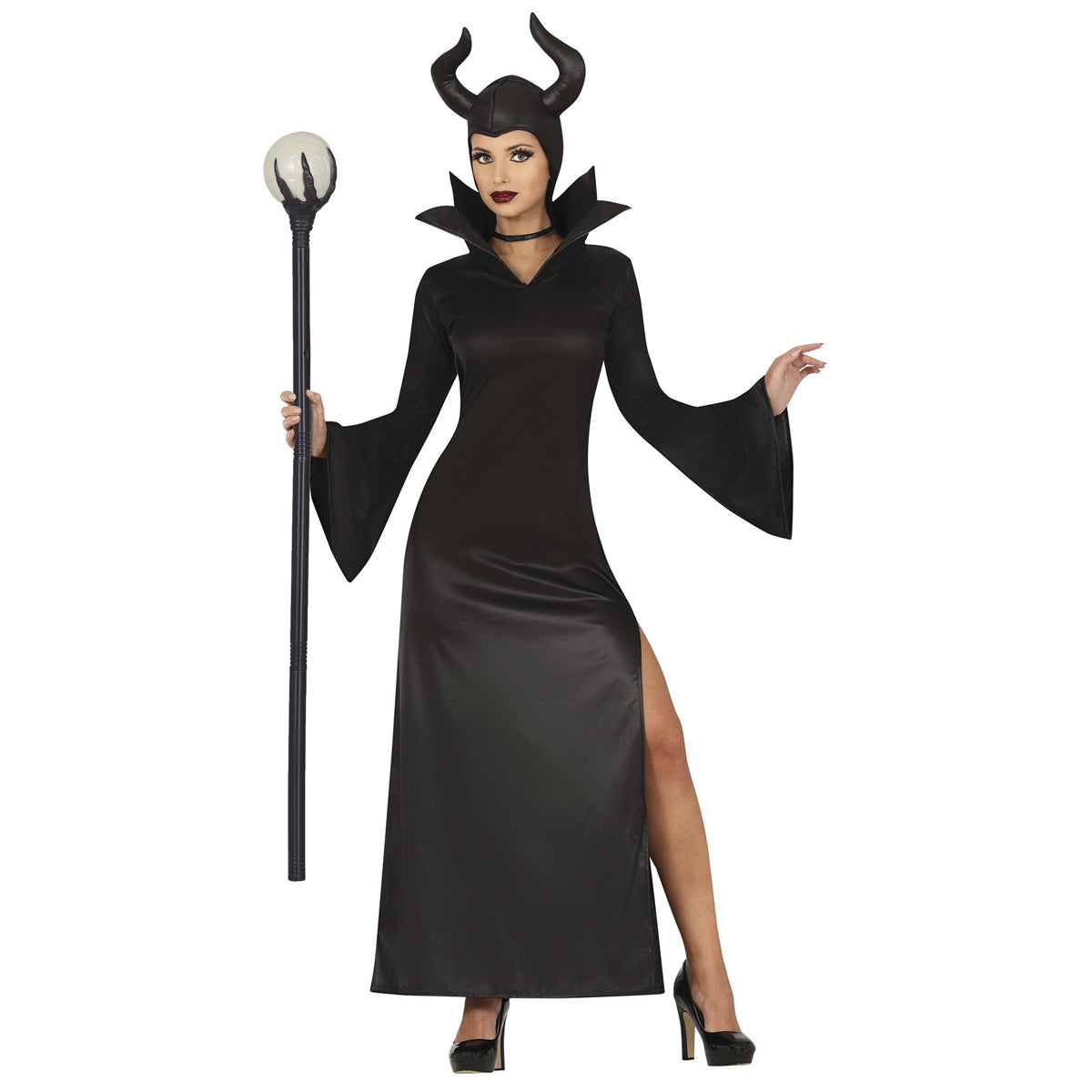 Black - Back - Fiestas Guirca Detachable Wizard Prop
