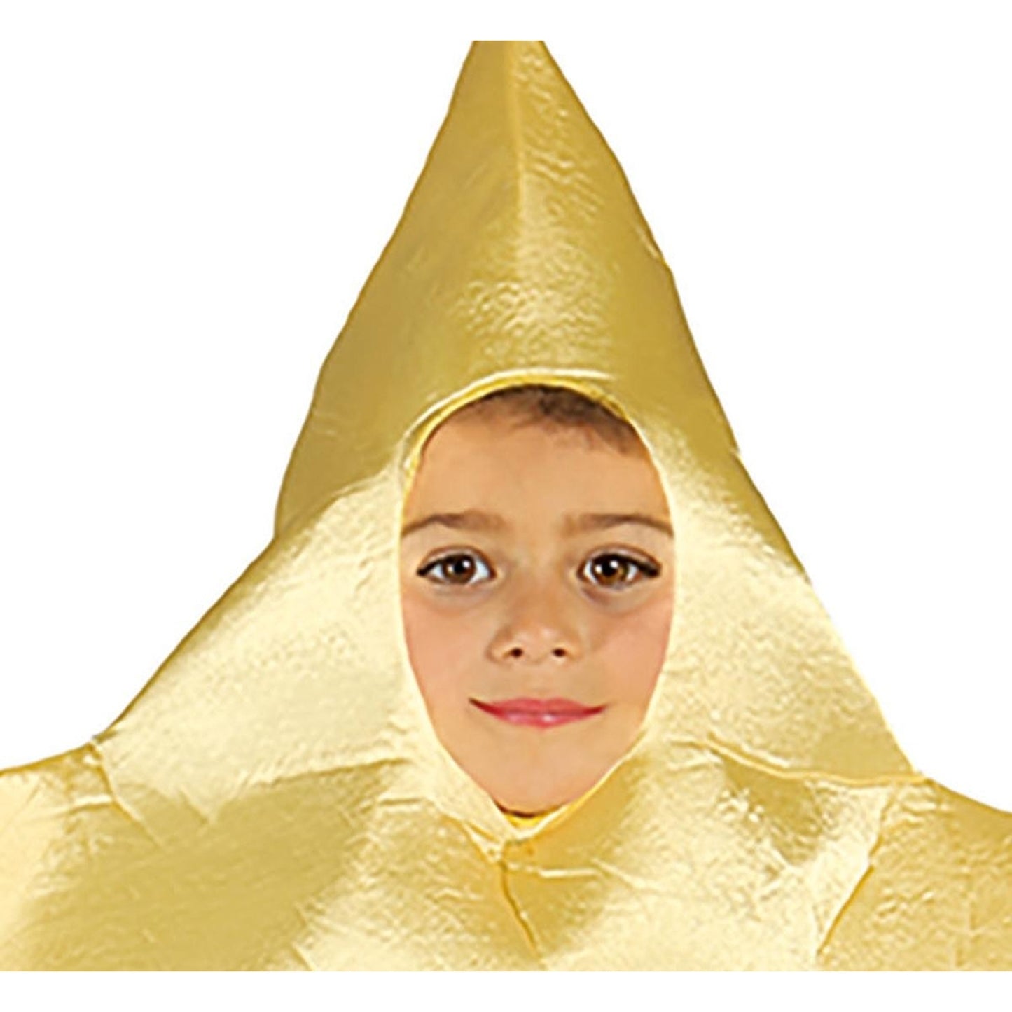 Golden - Back - Fiestas Guirca Childrens-Kids Star Costume