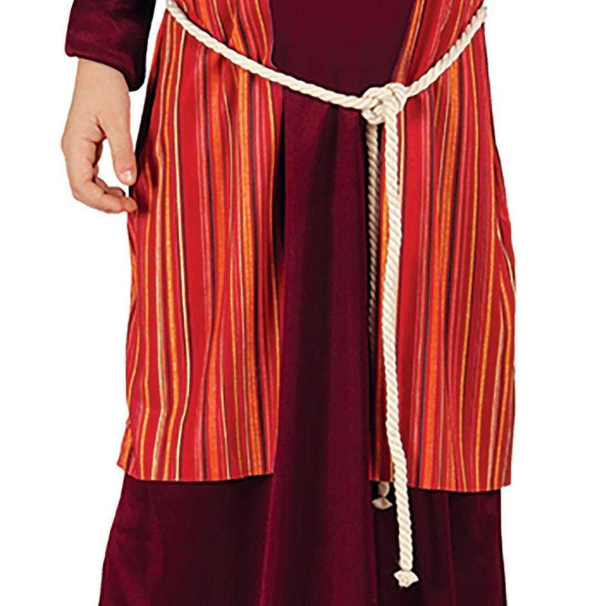 Red-White - Side - Fiestas Guirca Boys Shepard Saint Joseph Costume