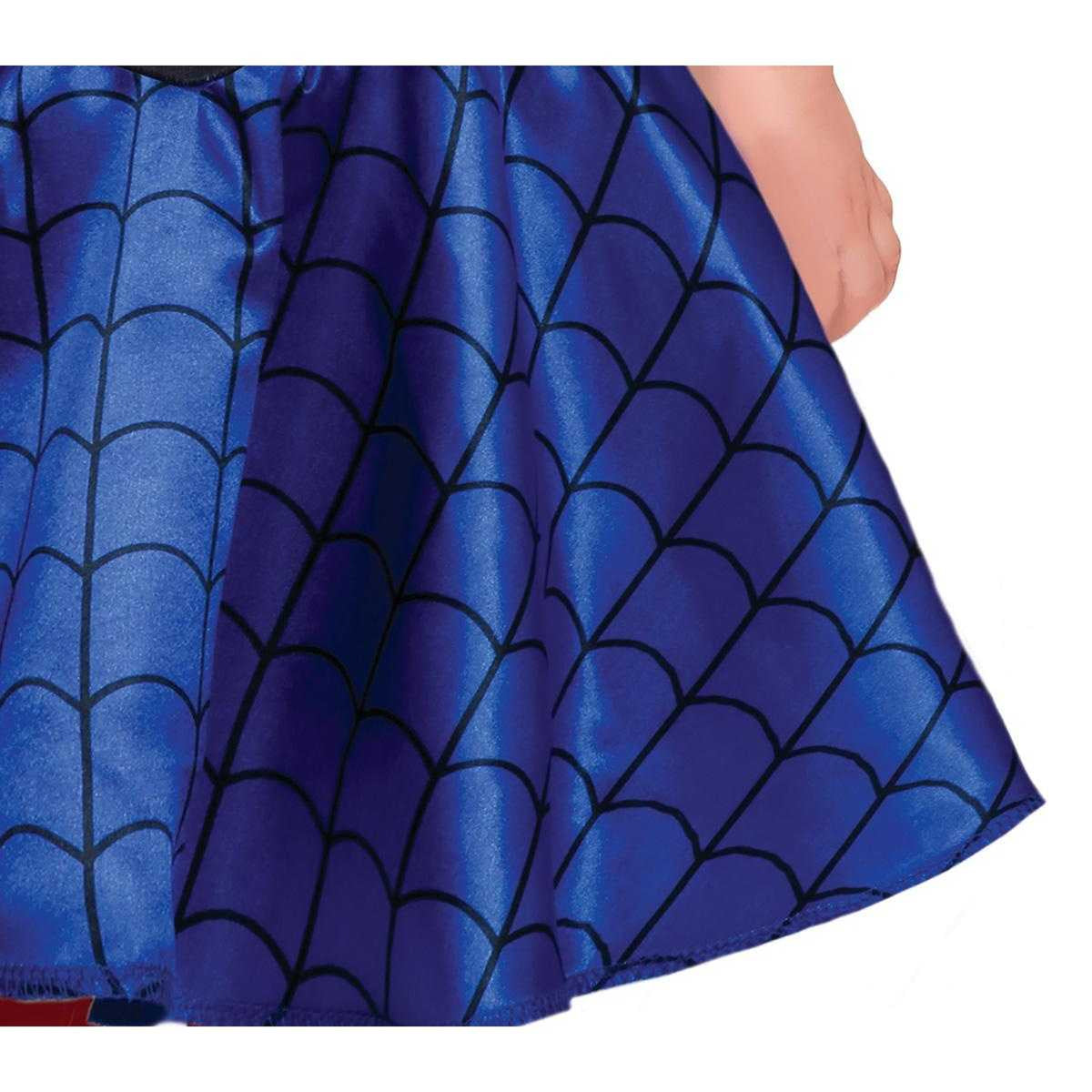Red-Blue - Side - Fiestas Guirca Baby Spider Heroine Costume Set