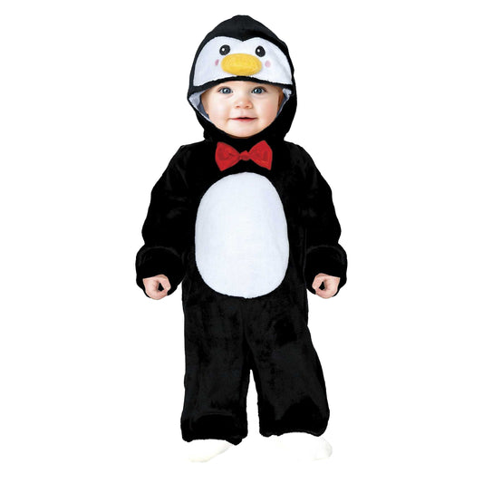 Black-White - Front - Fiestas Guirca Baby Penguin Costume Set