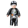 Black-White - Front - Fiestas Guirca Baby Skeleton Costume Set
