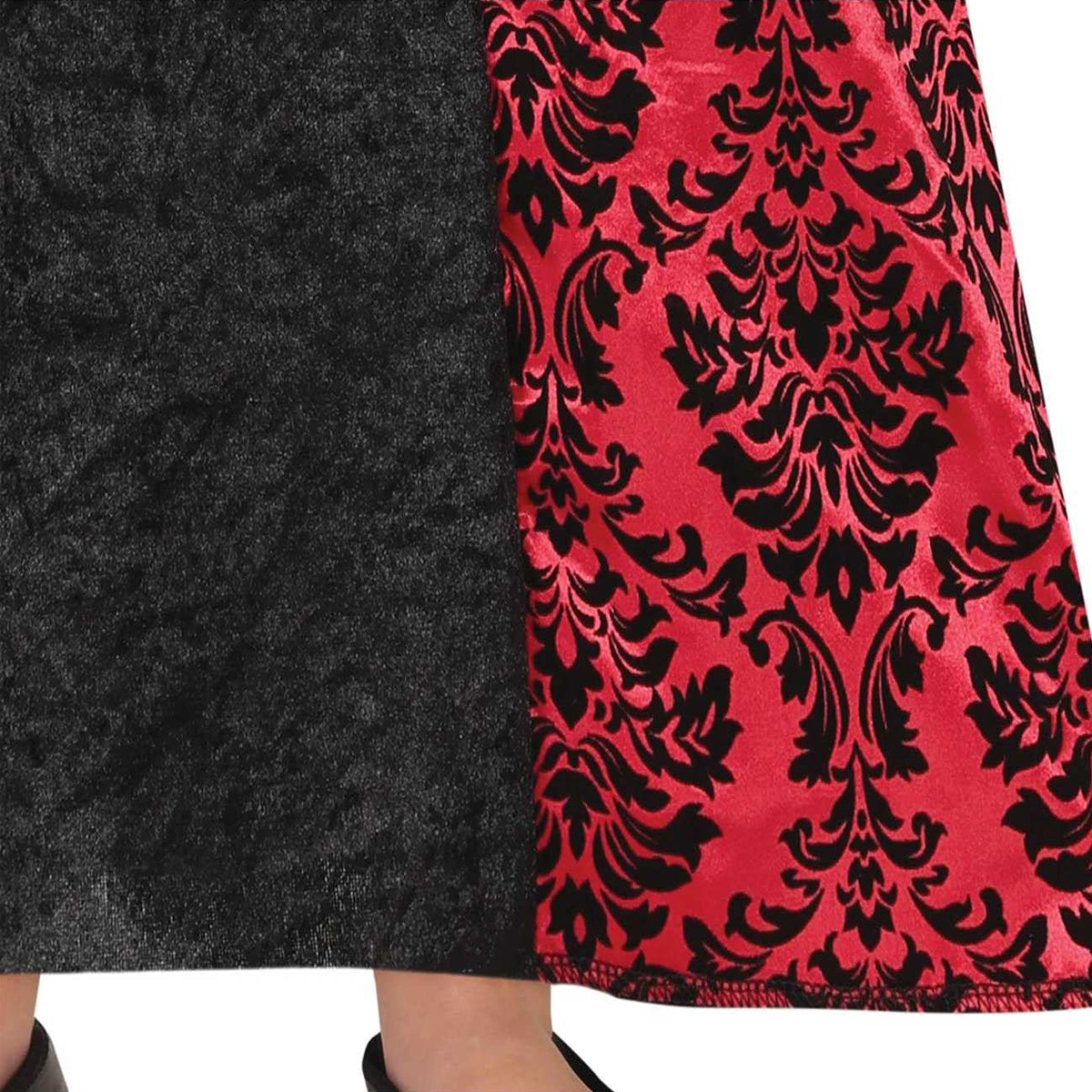 Black-Burgundy - Pack Shot - Fiestas Guirca Childrens-Kids Vampire Costume Set