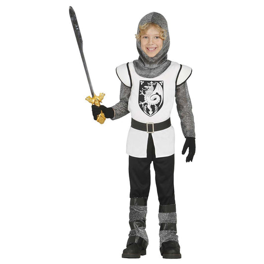 Black - Front - Fiestas Guirca Boys Medieval Knight Costume Set