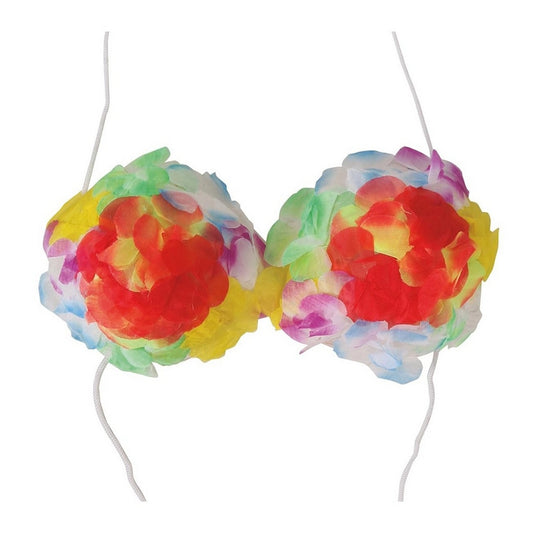 Multicoloured - Front - Fiestas Guirca Womens-Ladies Flower Costume Dress