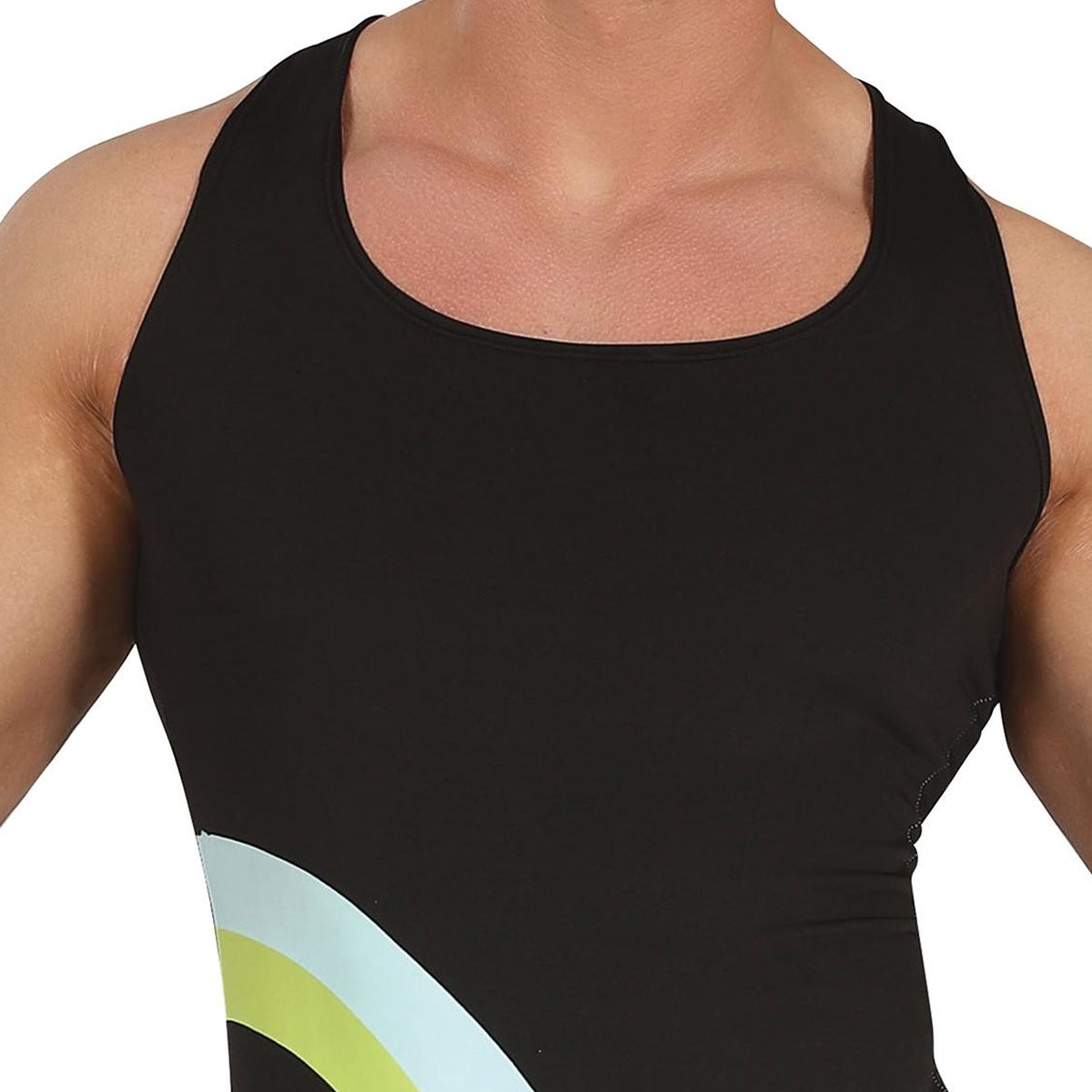 Blue-Black - Lifestyle - Fiestas Guirca Mens Gymnast Costume