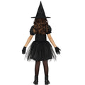 Black - Back - Fiestas Guirca Girls Witch Costume Set