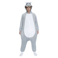 Grey-White - Front - Fiestas Guirca Unisex Adult Hippo Costume Set