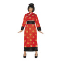 Black-Red - Front - Fiestas Guirca Womens-Ladies Chinese Costume Set