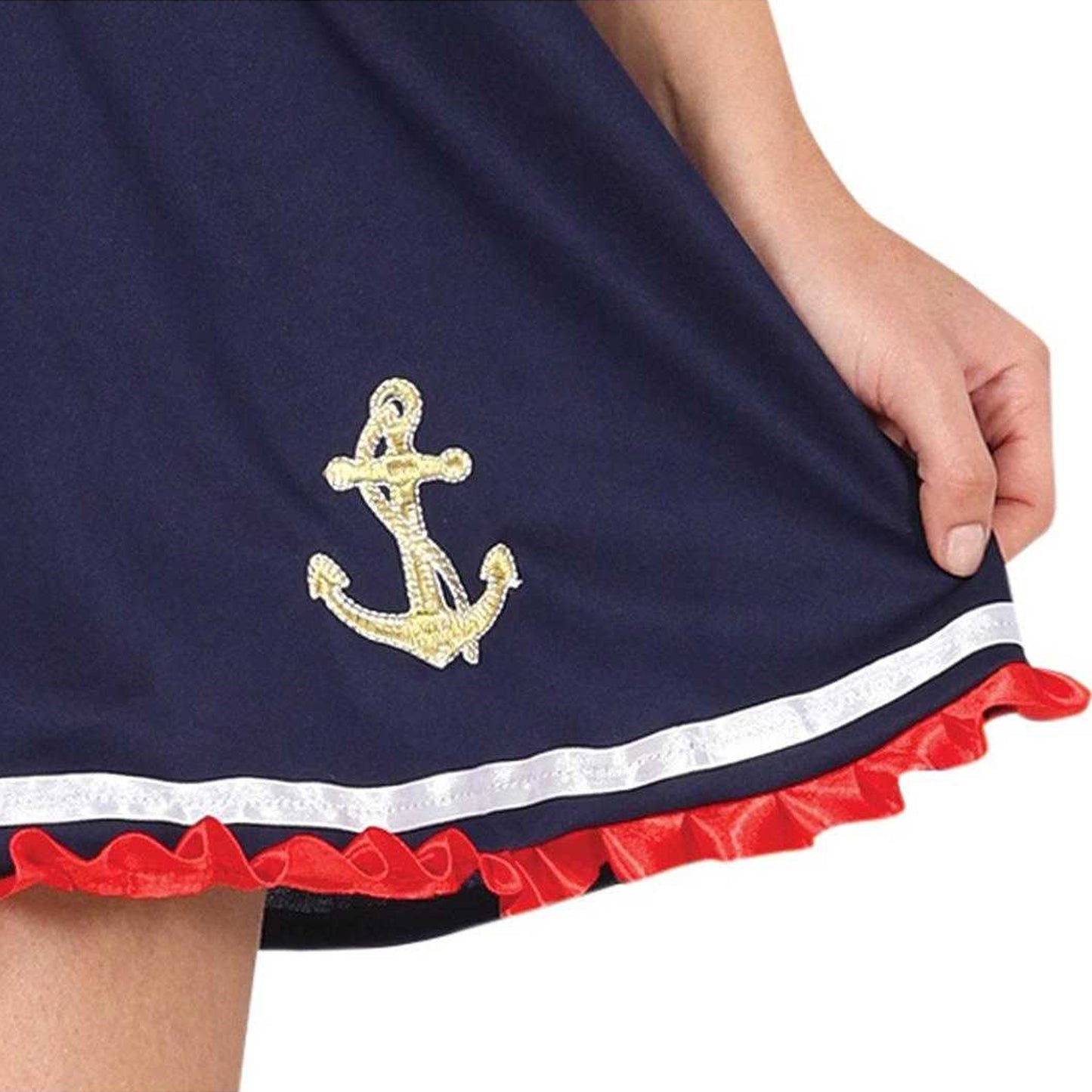 Blue-White - Pack Shot - Fiestas Guirca Womens-Ladies Sailor Costume Set