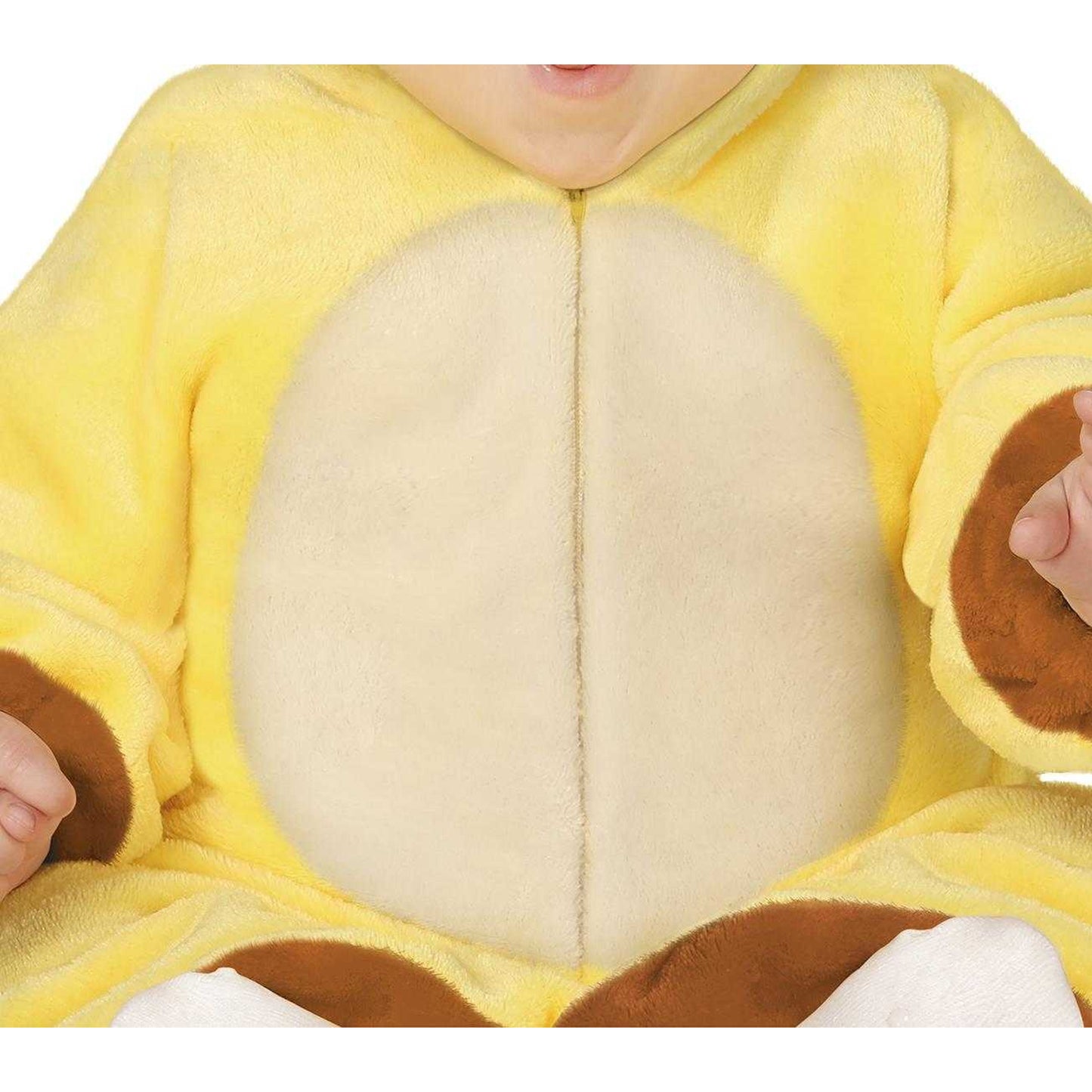 Yellow-Brown - Side - Fiestas Guirca Baby Electric Chinchilla Costume Set