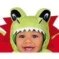 Green-Red - Back - Fiestas Guirca Baby Dragon Costume Set