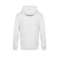 White - Back - B&C Mens King Zipped Hooded Sweat