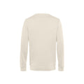Off White - Side - B&C Mens Organic Crew Neck Sweat