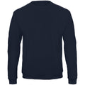 Navy Blue - Front - B&C Adults Unisex ID. 202 50-50 Sweatshirt