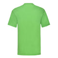 Lime Green - Back - Fruit Of The Loom Mens Valueweight T-Shirt