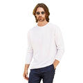 White - Back - Fruit of the Loom Mens Original Long-Sleeved T-Shirt