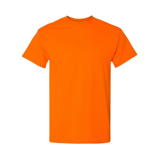 S Orange - Front - Gildan Unisex Adult DryBlend T-Shirt