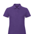 Purple - Back - B&C Womens-Ladies ID.001 Pique Polo Shirt