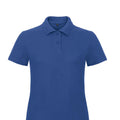 Royal Blue - Back - B&C Womens-Ladies ID.001 Pique Polo Shirt