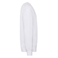 White - Lifestyle - Fruit of the Loom Mens Lightweight Set-in Sweatshirt