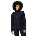 Navy - Side - Regatta Professional Womens-Ladies Recycled Full Zip Fleece Jacket