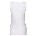 White - Back - Fruit of the Loom Womens-Ladies Valueweight Vest Top