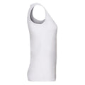 White - Side - Fruit of the Loom Womens-Ladies Valueweight Vest Top