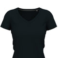Midnight Blue - Back - Stedman Womens-Ladies Claire V Neck T-Shirt