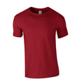 Cardinal Red - Front - Gildan Unisex Adult Softstyle T-Shirt
