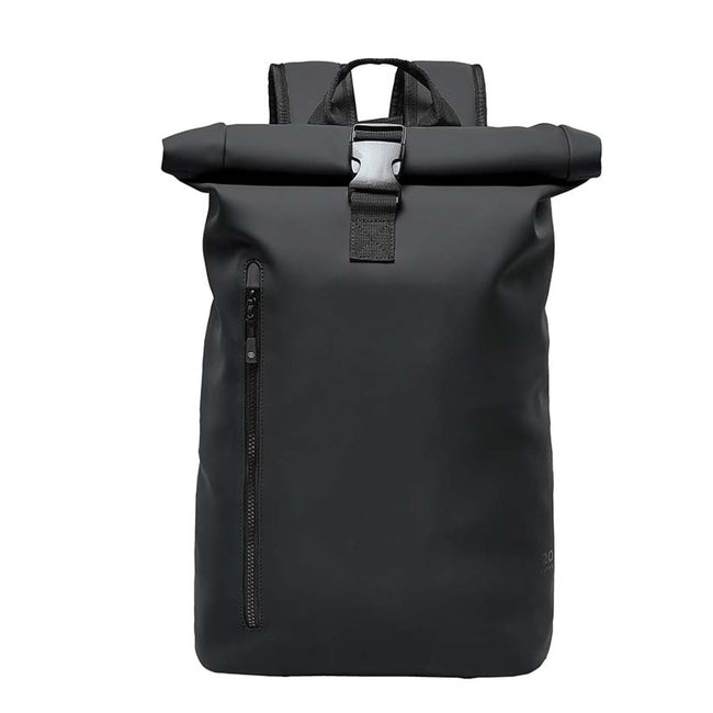 Black - Front - Stormtech Sargasso Roll Top Backpack