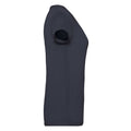 Deep Navy - Side - Fruit of the Loom Womens-Ladies Valueweight V Neck T-Shirt
