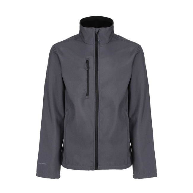 Seal Grey - Front - Regatta Mens Honestly Made Recycled Soft Shell Jacket